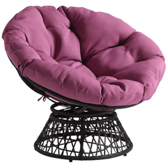 Versatile and stylish swivel chair with tufted cushion for maximum comfort