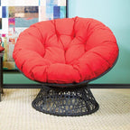 Stylish and comfortable tufted papasan chair to enhance any home decor